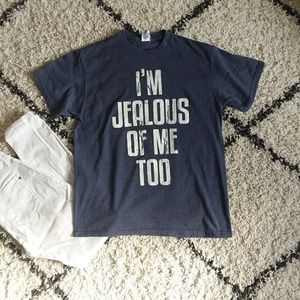 Delta navy blue statement t-shirt